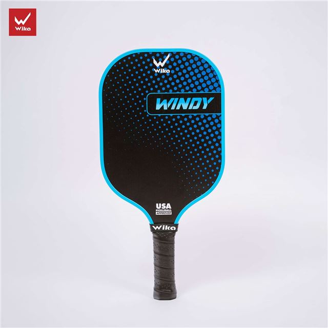 Vợt Pickleball Wika Windy - Màu Đen Xanh