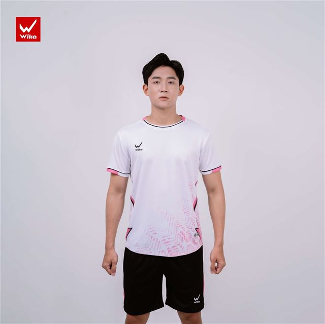 Áo bóng đá Wika Saco Màu Trắng Đen