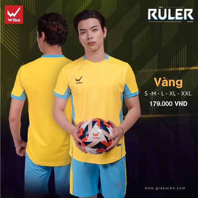 Áo bóng đá Wika Ruler - Vàng