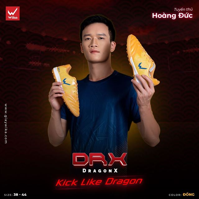 Giày Wika DRX - Màu Đồng