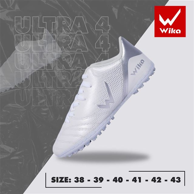 Giày bóng đá Wika Ultra 4 - Màu Trắng