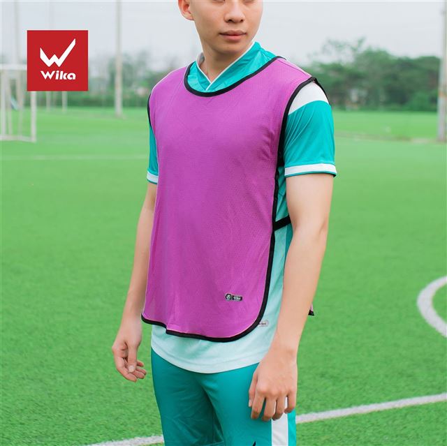 Áo tập Wika dáng hai tà Tím