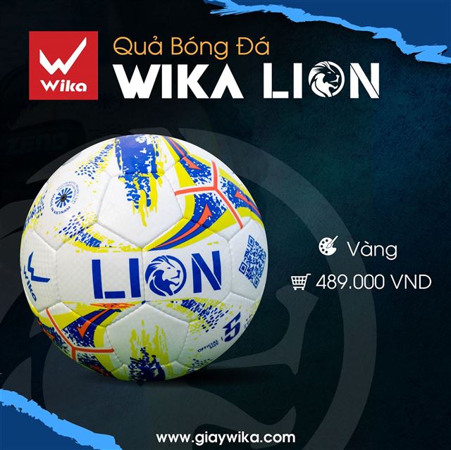Bóng Wika Lion - Màu vàng