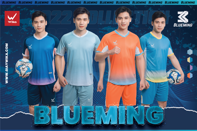 Áo Bóng Đá Wika Blueming