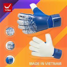 Găng tay thủ môn Wika xanh dương 