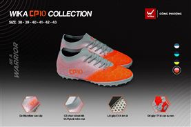 Giày Bóng Đá Wika Công Phượng Bạc Cam - Wika CP10 Collection