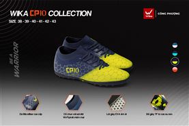 Giày Bóng Đá Wika Công Phượng Navy Chuối - Wika CP10 Collection
