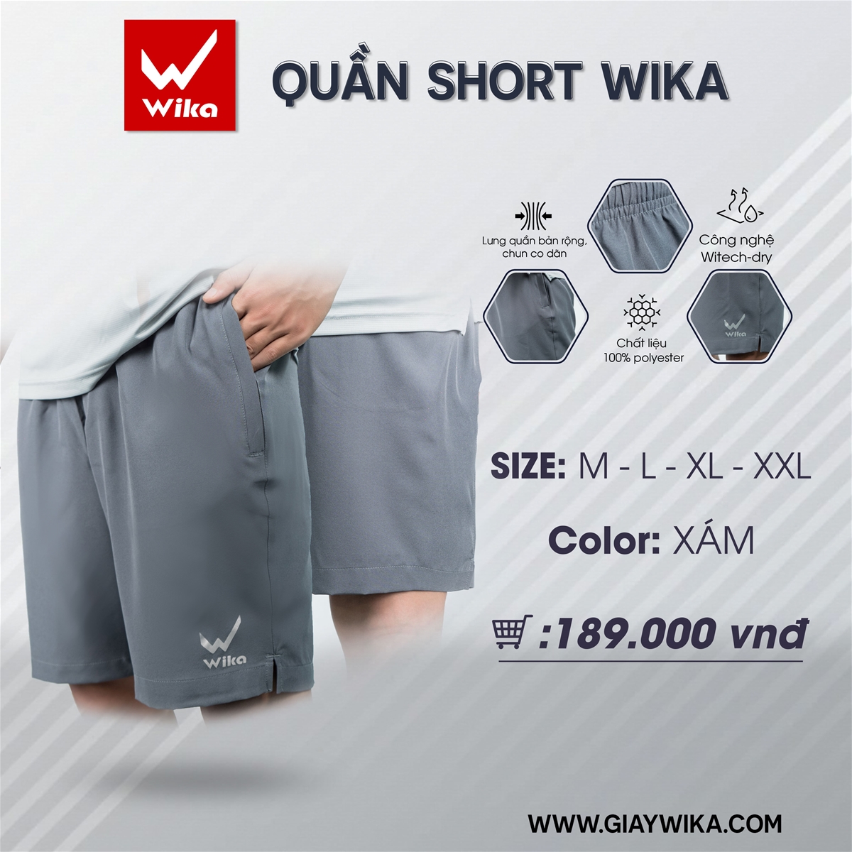quần short wika