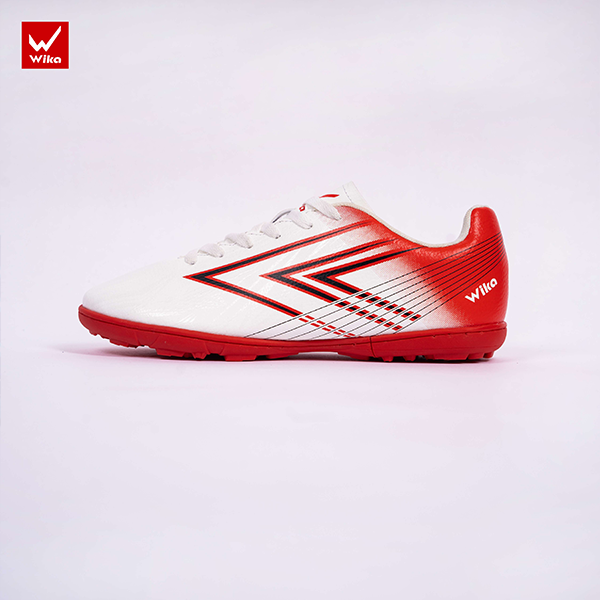 Giày bóng đá Wika Komar Màu Trắng Đỏ