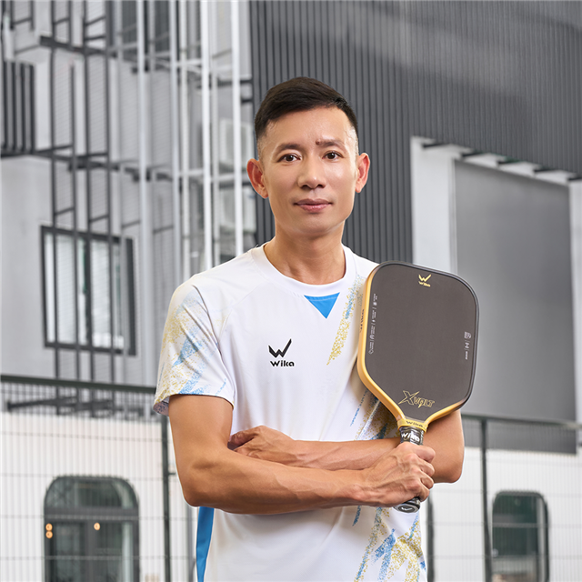 Vợt Pickleball Wika XVolt Linh Muối Trí Chuột Màu Vàng
