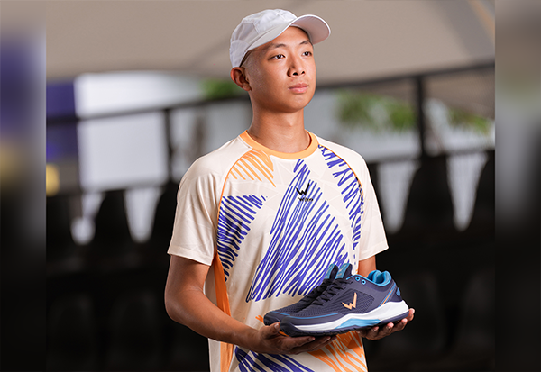 Giày Pickleball Quang Dương Wika Merik Pro Series Màu Navy