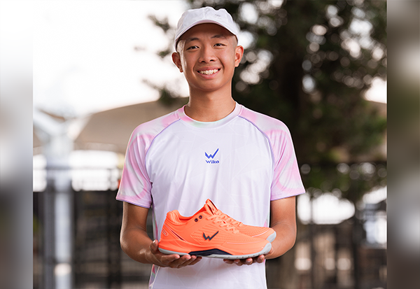 Giày Pickleball Quang Dương Wika Merik Pro Series Màu Cam