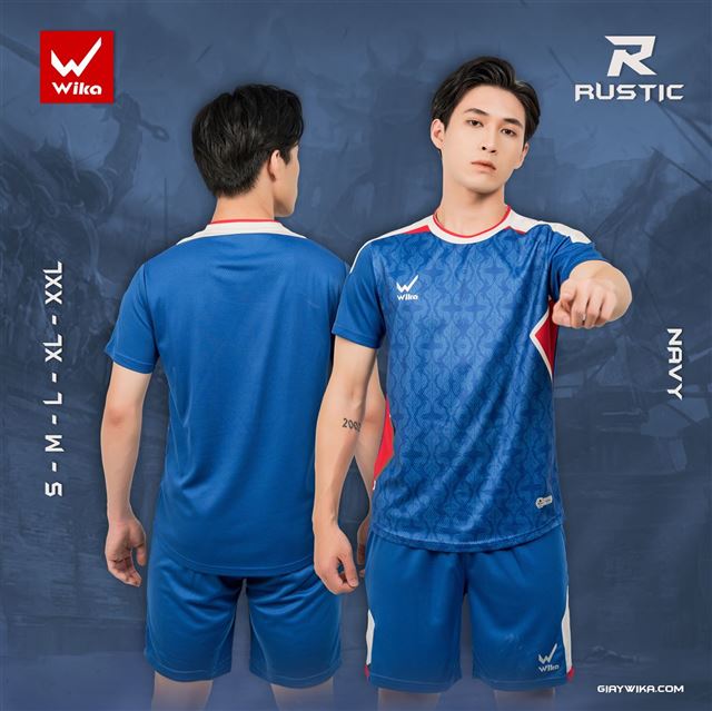 Áo bóng đá Wika Rustic - Màu Navy