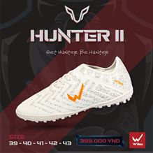 Giày Bóng đá Wika Hunter II - Trắng