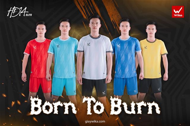 Áo bóng đá Wika Hoàng Đức HĐ14 Elite