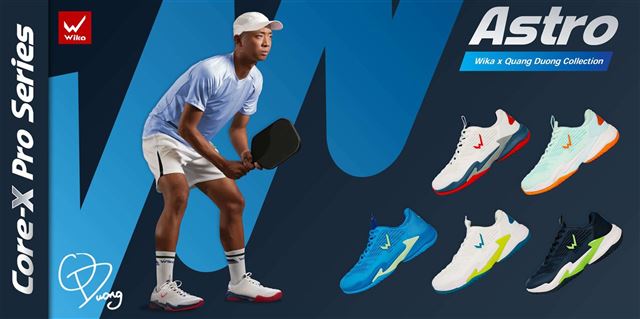 Giày Pickleball Quang Dương Wika Astro Pro Series