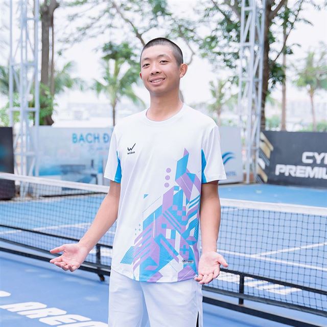 Áo thể thao Quang Dương Wika Triflex Màu Tím