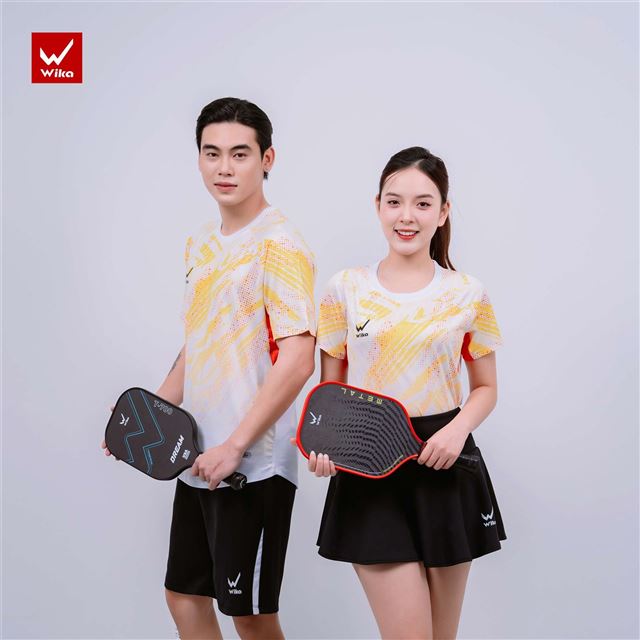 Áo thể thao Wika Spotlight Màu Vàng