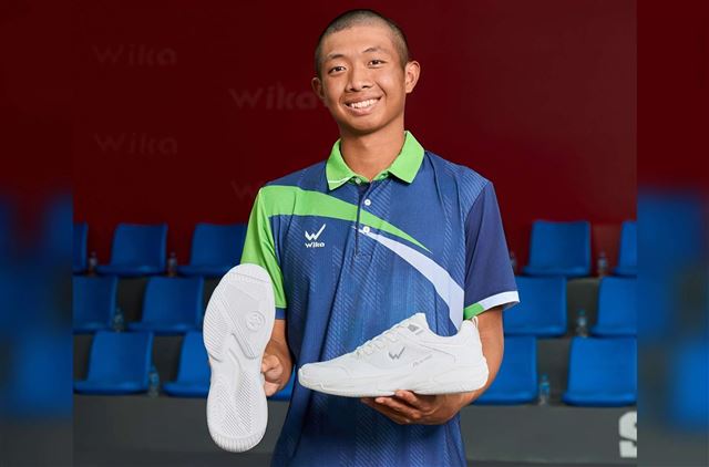 Giày Pickleball Quang Dương Wika Ruta Pro Series Màu Trắng