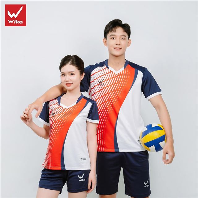 Bộ thể thao Wika Pazio - Màu Trắng Đỏ