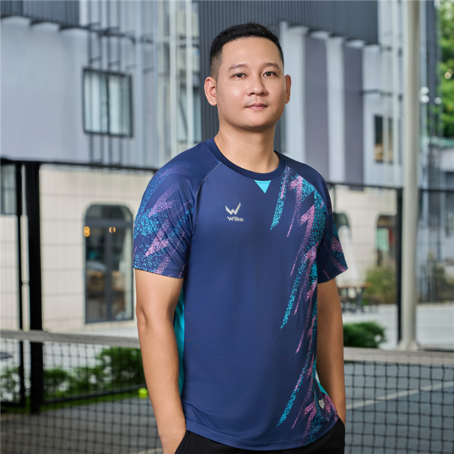 Áo thể thao Wika XVolt Màu Navy