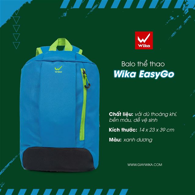 Balo Thể Thao Wika EasyGo - Màu Xanh Dương