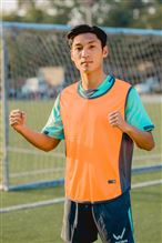 Áo tập Wika dáng liền thân cam