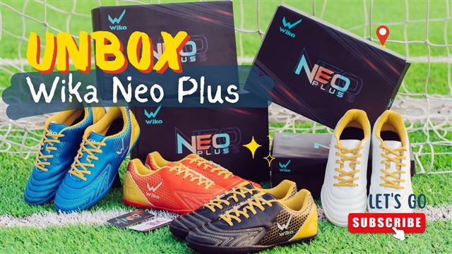 UNBOX WIKA NEO PLUS, MỘT TRONG NHỮNG ĐÔI GIÀY BÓNG ĐÁ HOT NHẤT MÙA HÈ 2022