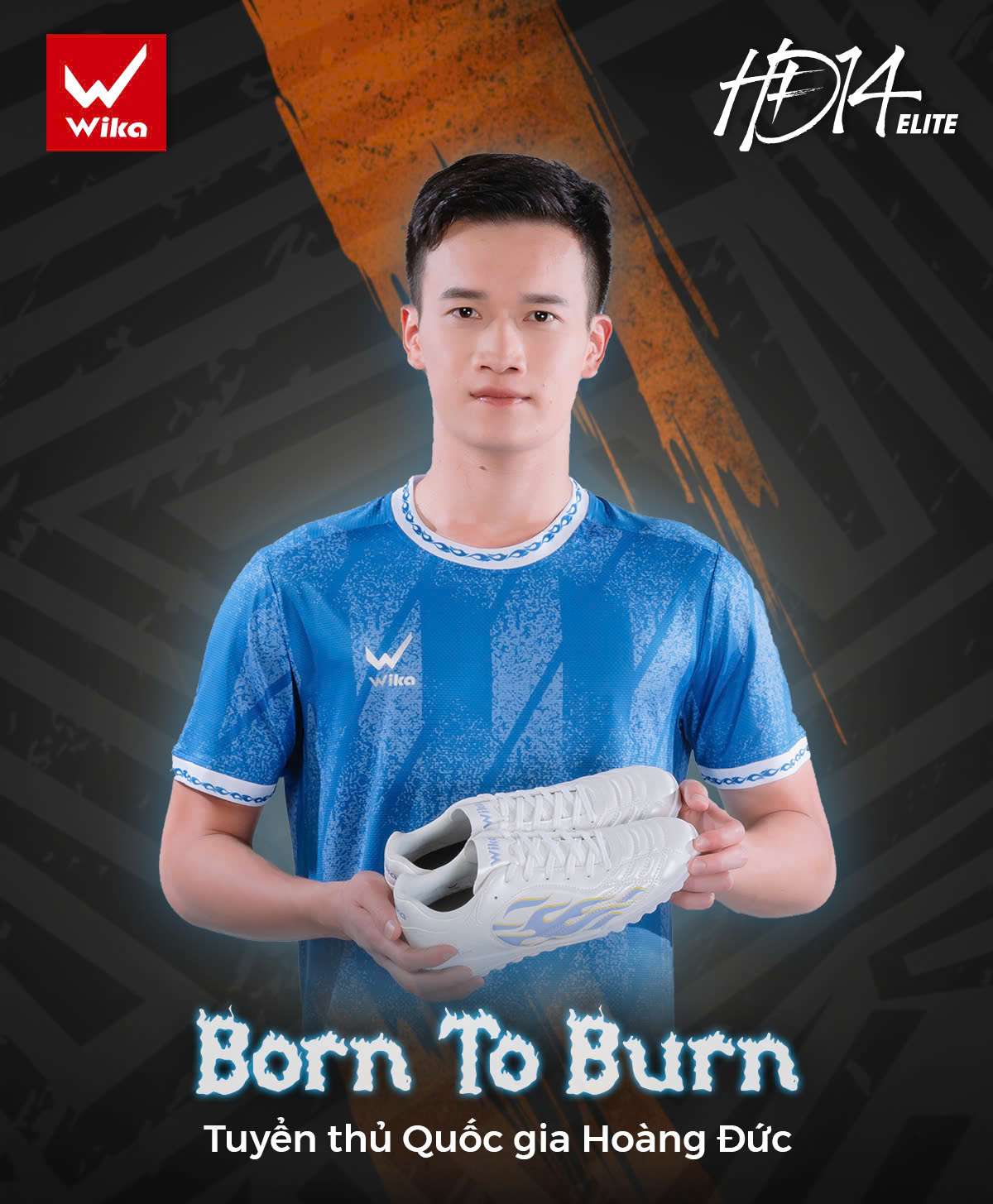 Giày bóng đá Wika Fancy